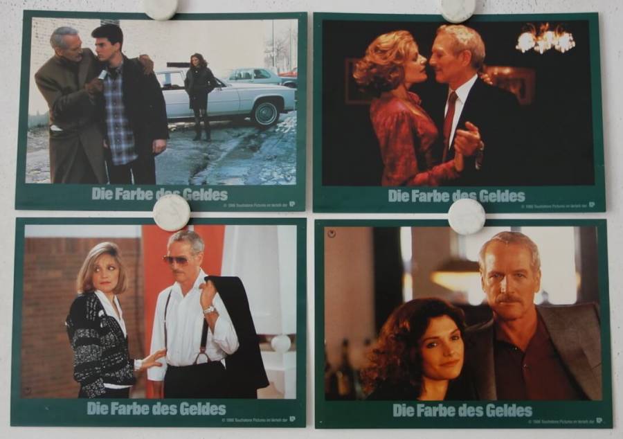 The Color of Money original release german lobby card set